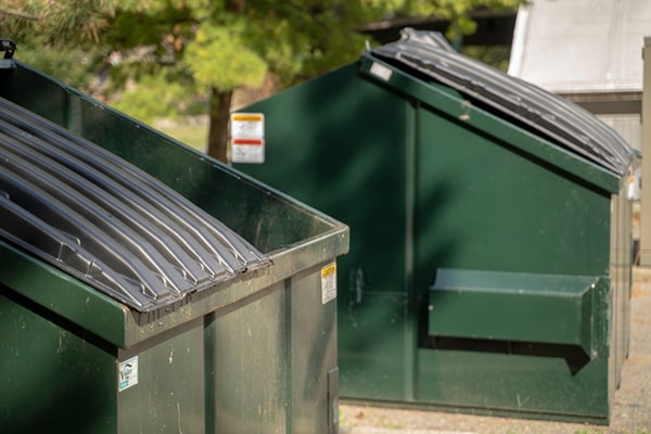 businesses have the option to request additional commercial dumpsters during periods of increased waste production